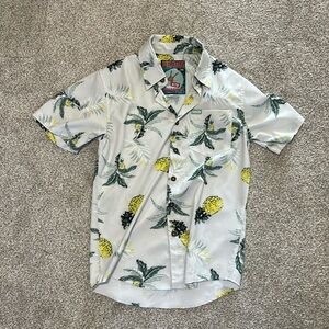 Dixxon the swapper pineapple men's XS short sleeve